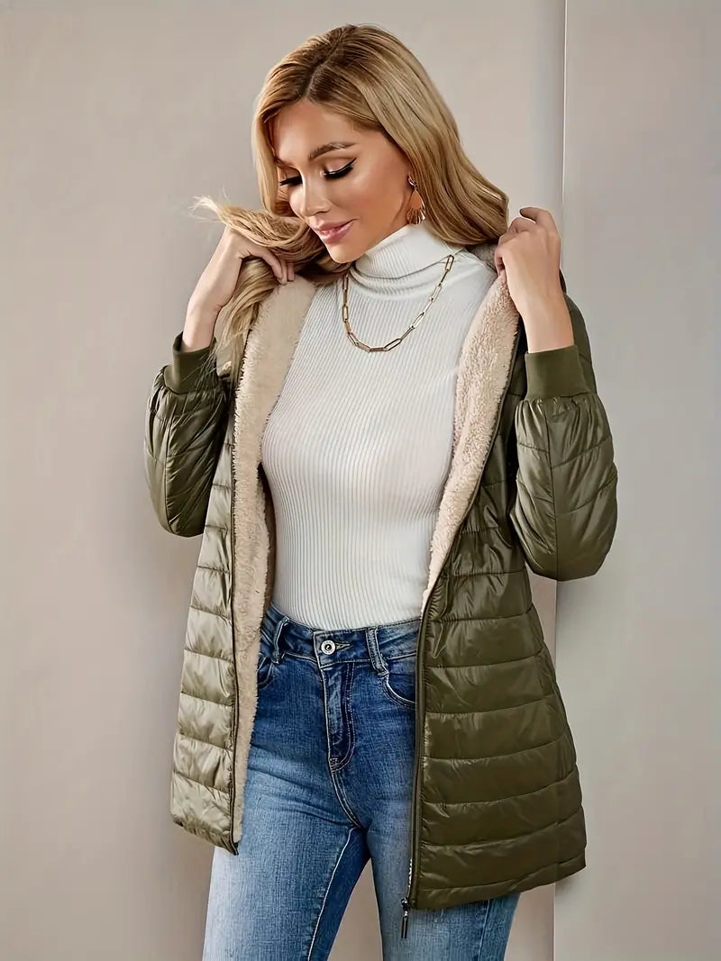 Fleece Zip Up Jacket