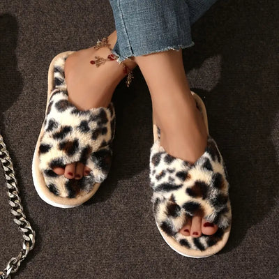 Crisscross Comfy Slippers