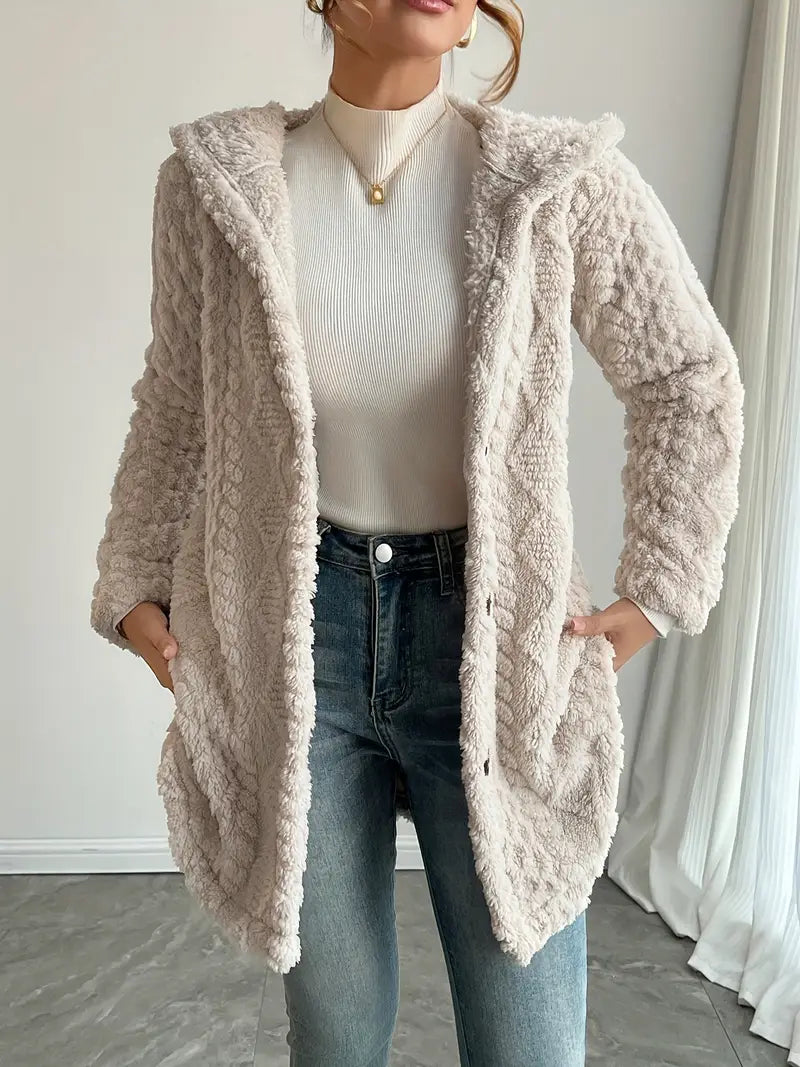 Beige Fur Jacket