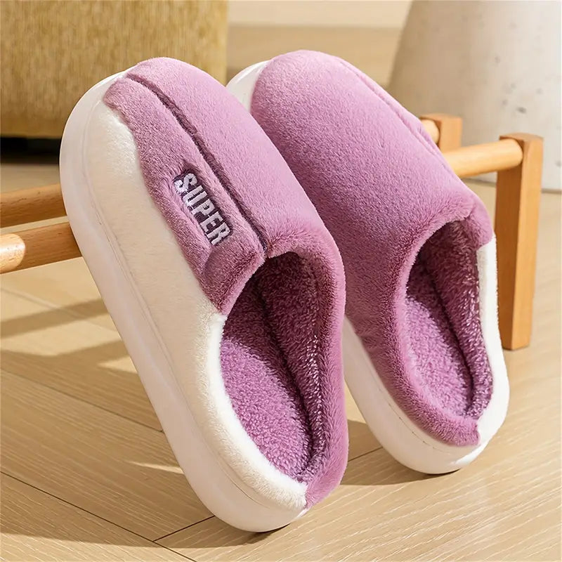 Coral Comfy Slippers