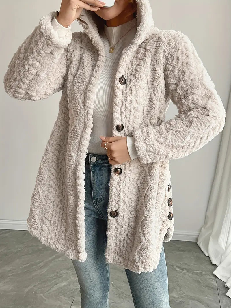 Beige Fur Jacket