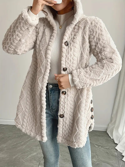 Beige Fur Jacket